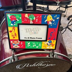 M&M'S Colorful Photo Frame with Red, Green, Yellow, Blue